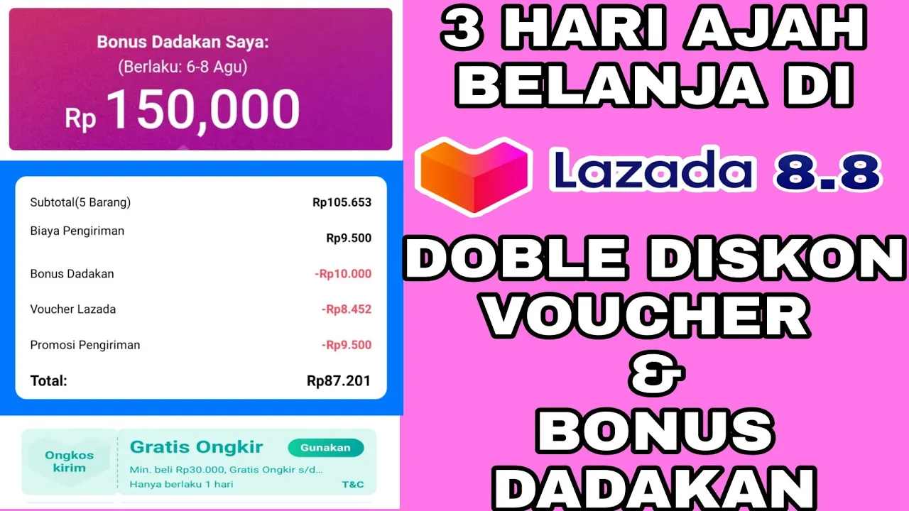 Cara Mendapatkan Diskon Lazada Rp 23.000 Terbaru | Update Juli 2021