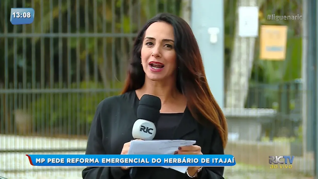 Ministério Público solicita reforma emergencial do herbário de Itajaí