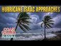 Hurricane Isaac Approaches On Coast Guard Florida