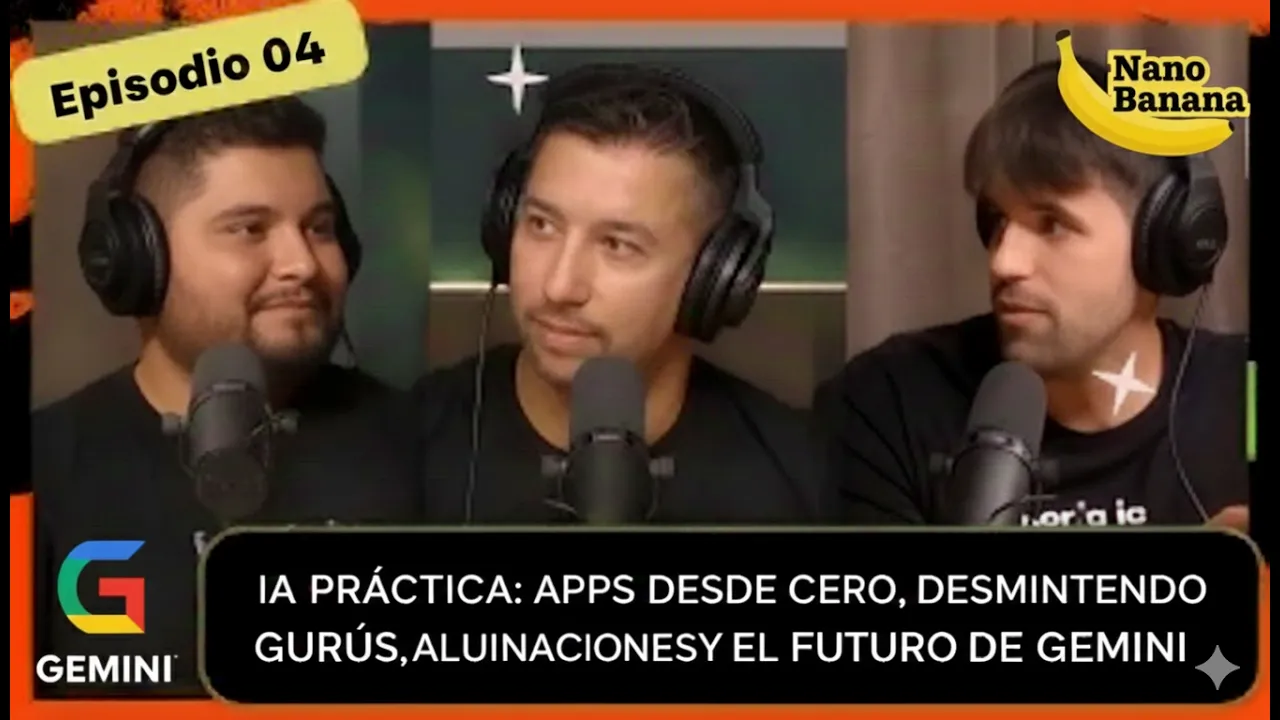 Factoria IA - Episodio 4 ¿Gemini ya supera a GPT? Crea Apps sin Código y la Verdad sobre los "Gurús"