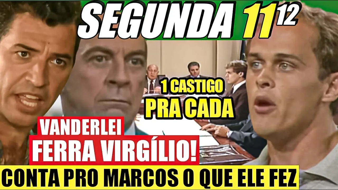 MULHERES DE AREIA Capítulo de hoje SEGUNDA 11/12 - Resumo da novela mulheres de areia hoje