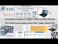 COM13d V20 Connecting a Siemens PLC S7-1500 to an SQL Database PLC Section