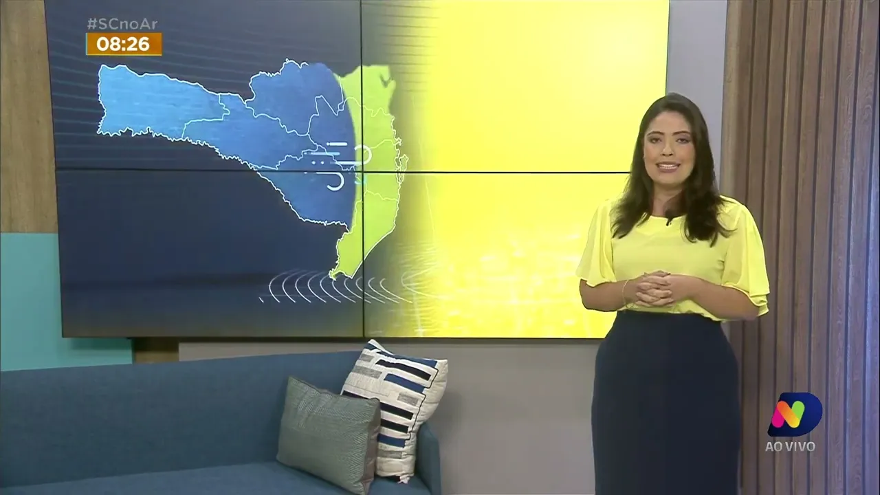 Confira a previsão do tempo para os próximos dias em SC