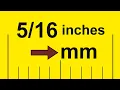 How to Convert Inch to Centimeters and Millimeters