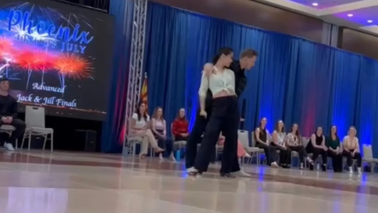 Advanced J&J Finals, Phoenix 4th of July 2023 - Caleb Gilbert & Helen Zhou