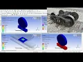 ANSYS Workbench Tutorial Structural Contact Target Non Linear FE Analysis Beginner GRS