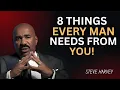 Download Lagu 8 Things Every Man Secretly Needs From You | Steve Harvey's Powerful Advice