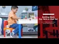 SKY5121 3-in-1 Kids Activity Table Set