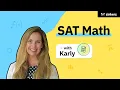 SAT Math Hacks Scatter Plots - 2023