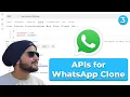 Building APIs for Fullstack WhatsApp Clone NodeJS Whatsapp Clone - Part 3