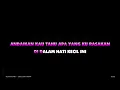 CINDY CLAUDIA HARAHAP - AKU SAYANG KAMU. Karaoke.