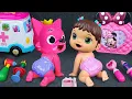 Download Lagu 19 Minutes Satisfying with Unboxing Doctor Set, COCOMELON Ambulance First Aid ASMR | Fun Review Toys