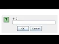 Simple Math Quiz Program Java