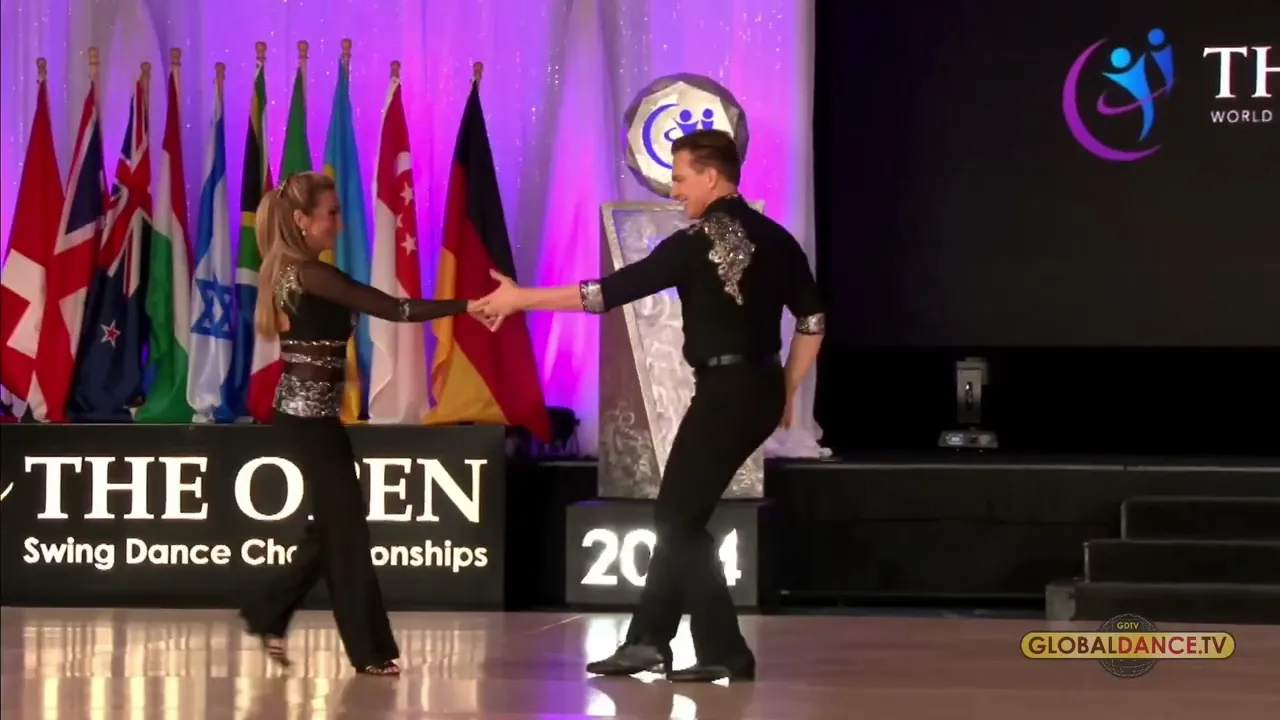 Tom Cochran and Jana Marie - Masters Finalist - The Open 2024