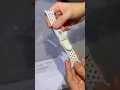 Apple Watch 45mm Pure Platinum Nike Sport Band - S/M Unboxing #apple #applewatch #series9 #nike