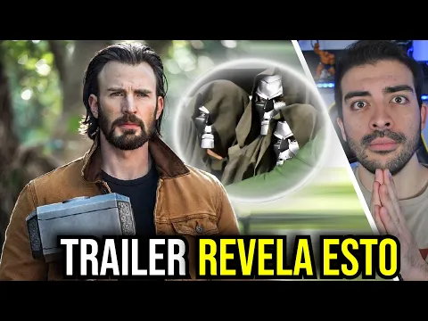 Video Thumbnail: Imposible: Trailer Avengers Doomsday se confirma trama Capitán América mjolnir, muchos Dr Doom