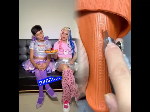 Así se hace glaseado para una dona 🍩 #comedia #tutorial