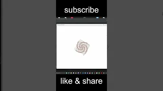 Colorful Square Spiral Python Turtle code I M MIZAN