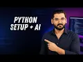 Python Full Course for Beginners 2026 Class 1 - AI Python VS Code Setup
