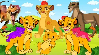 حواديت مجمعة الأسد سيمبا وام سيمبا جابت بيبي حواديت قبل النوم قصص أطفال بالعامية حواديت مع لى لى 