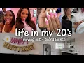 LIFE IN MY 20 s NY PRIVATE EVENT MOVING OUT BRAND LAUNCH TATTOO MY BROW THRIFTING ETC