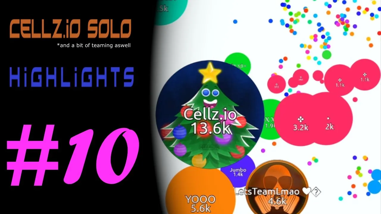 Cellz.io/Tricksplit.io Solo Highlights #10