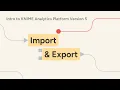 Import and Export KNIME Workflows