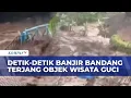 Lagu Detik-detik Banjir Bandang Terjang Wisata Guci Tegal, Pipa Air Panas Terseret Arus Deras