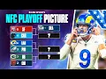UPDATED NFC Playoff Picture Falcons win opens NFC South race Rams remain No 6 seed