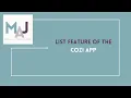 Cozi List Feature