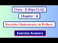 Class 8 Computer Chapter 8 Question Answer Computer Class 8 Chapter 8 Exercise Answer Kips Cliq