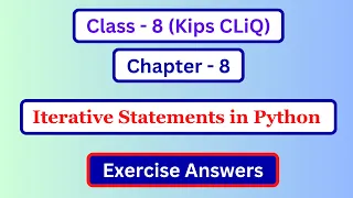 Class 8 Computer Chapter 8 Question Answer Computer Class 8 Chapter 8 Exercise Answer Kips Cliq