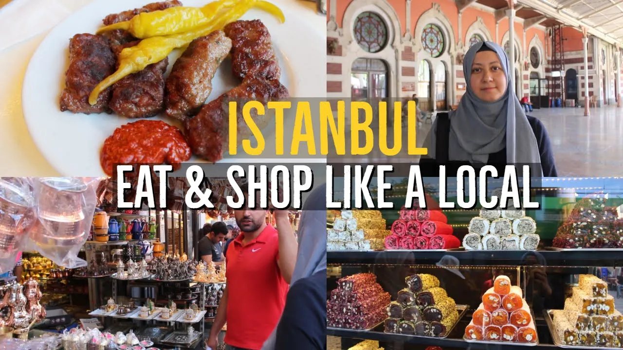 Istanbul Spice Bazaar, Coppersmith   Turkish Kofta   Candy Baklava Shops