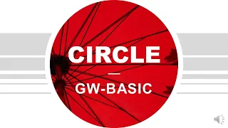 GW-BASIC CIRCLE