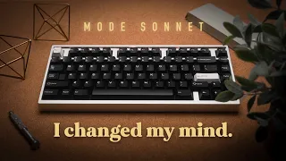 I didn t like this keyboard layout until Mode Sonnet
