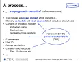 Operating systems lecture 3 Challenges and tasks of an OS