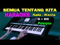 Download Lagu SEMUA TENTANG KITA - Peterpan | KARAOKE Nada Wanita, HD