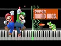 Download Lagu Super Mario Bros. - Castle Theme (Piano Tutorial by Javin Tham)