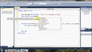 Visual Basic NET Variable Declaration in Visual Basic Tutorial For Beginners