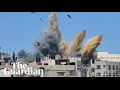 Download Lagu Moment Israeli airstrike hits house in northern Gaza as fighting continues