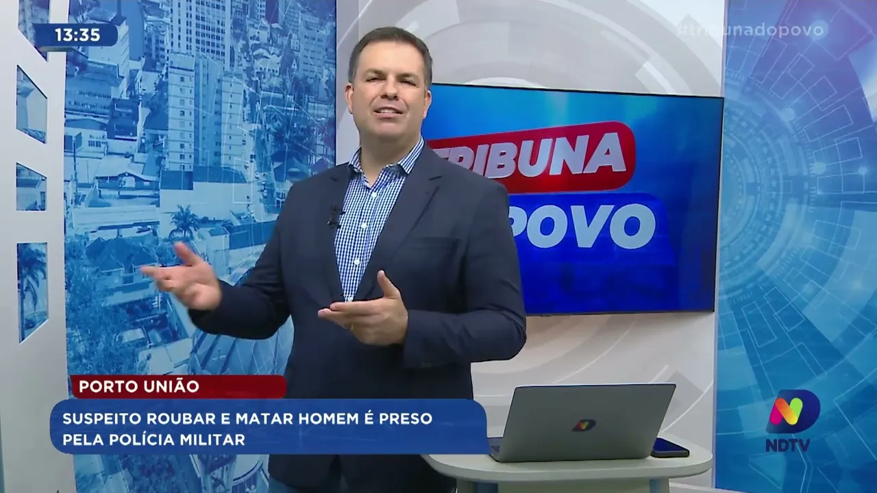 Porto União: suspeito de roubar e matar homem é preso pela Polícia Militar