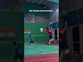 Lagu Who can relate ?? 💀 #youtubeshorts #badminton #shorts