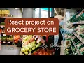 React Grocery Store Project Tutorial Shopping Cart Product List