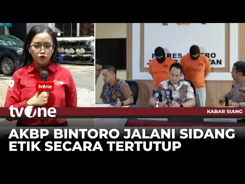 Sidang Kode Etik AKBP Bintoro CS Digelar Tertutup