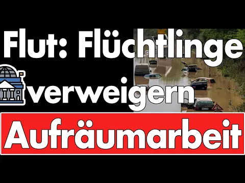 Download MP3 Hochwasser: Flüchtlinge verweigern Arbeit - Leistungen gekürzt! Bezahlkarten sorgen für Heimreisen!