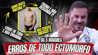 05 MAIORES ERROS QUE TE IMPEDE DE GANHAR PESO EM MASSA MUSCULAR