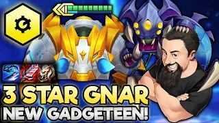 3 Star Gnar - New Set 8.5 Gadgeteen Carry!! | TFT Glitched Out | Teamfight Tactics
