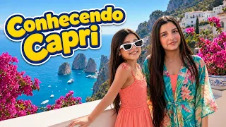 Conhecendo Capri na Itália com Bella e Sofia 