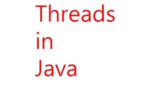 Java Tutorial For Beginners - Threads in java