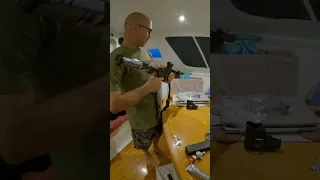 Air Powered Self Defense Launcher on a Boat #selfdefense #sailing